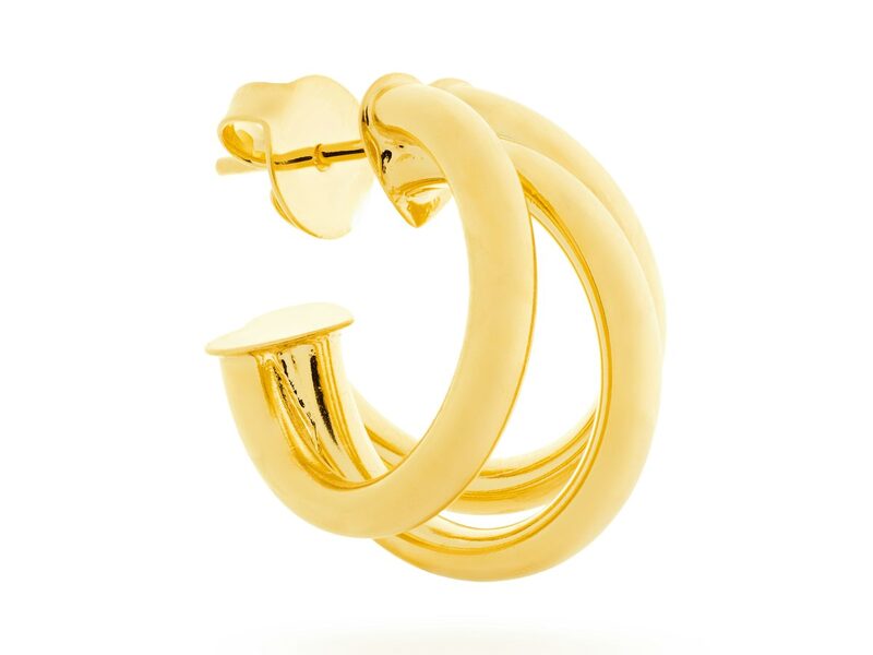 Gold-Fill Hoop Earrings (sample photo)